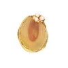 Achatbrosche Gold 585 - Privatbesitz
