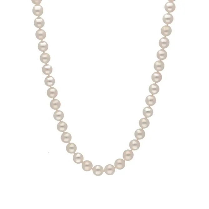 Akoyaperlen Collier Gold 585