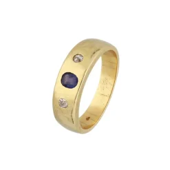 Allianzring Gold 585 - Gr. 58 - Privatbesitz