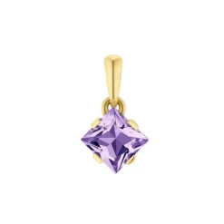 Amethyst Anhänger Gold 585