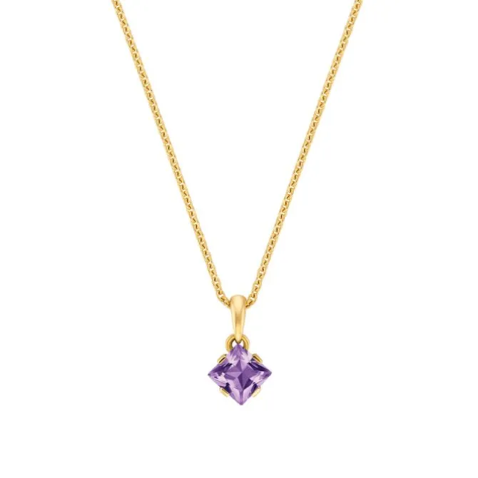 Amethyst Anhänger Gold 585