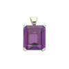 Amethyst Anh&auml;nger Wei&szlig;gold 750 - Privatbesitz
