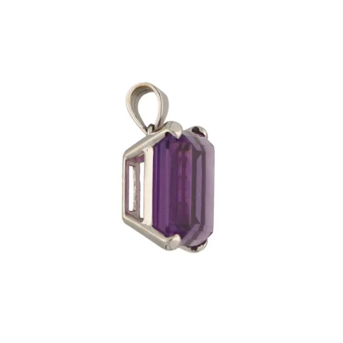 Amethyst Anhänger Weißgold 750 - Privatbesitz