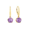 Amethyst Ohrh&auml;nger Gold 585