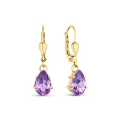 Amethyst Ohrringe Gold 585