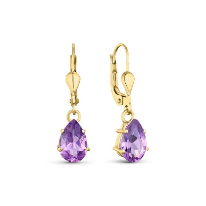 Amethyst Ohrringe Gold 585
