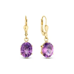 Amethyst Ohrringe Gold 585
