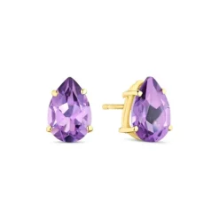 Amethyst Ohrstecker Gold 585