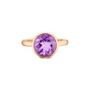 Amethyst Ring Ros&egrave;gold 585 "Soft Peach"