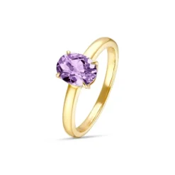 Amethyst Ring Gold 585