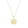 Anh&auml;nger "Blume des Lebens" Gold 585