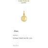 Anh&auml;nger "Fu&szlig;ball" Gold 585