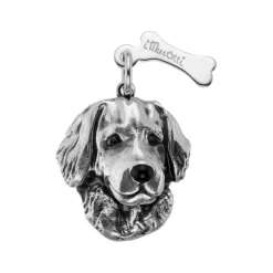 Anh&auml;nger "Golden Retriever" Silber 925