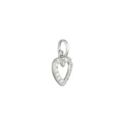 Anh&auml;nger "Herz" Silber 925 Zirkonia