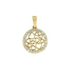 Anh&auml;nger "Herzen" Gold 585 Zirkonia