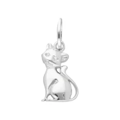 Anh&auml;nger "Katze" Silber 925