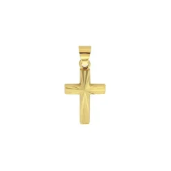 Anh&auml;nger "Kreuz" Gold 585