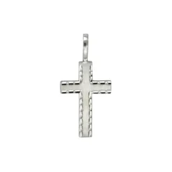 Anh&auml;nger "Kreuz" Silber 925 diamantiert