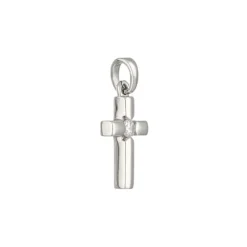 Anh&auml;nger "Kreuz" Silber 925 Zirkonia