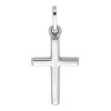 Anh&auml;nger "Kreuz" Wei&szlig;gold 585