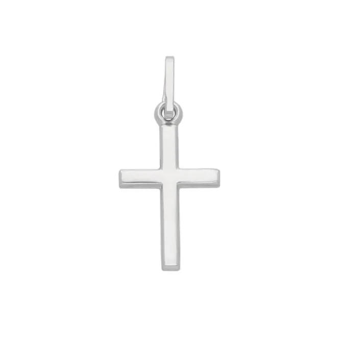 Anhänger "Kreuz" Weißgold 585