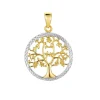 Anh&auml;nger "Lebensbaum" Gold 585