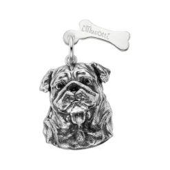 Anh&auml;nger "Mops" Silber 925