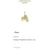 Anh&auml;nger "Pferdekopf" Gold 585
