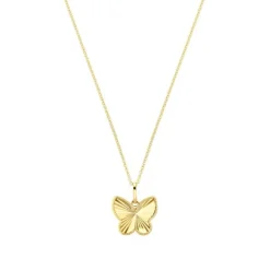 Anh&auml;nger "Schmetterling" Gold 585