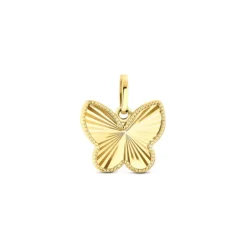 Anh&auml;nger "Schmetterling" Gold 585