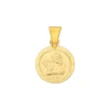 Anh&auml;nger "Schutzengerl" Gold 585