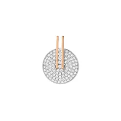 Anh&auml;nger Silber 925 ros&eacute; vergoldet Zirkonia