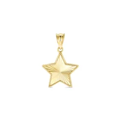 Anh&auml;nger "Stern" Gold 585