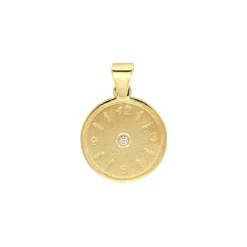 Anh&auml;nger "Taufuhr" Gold 585