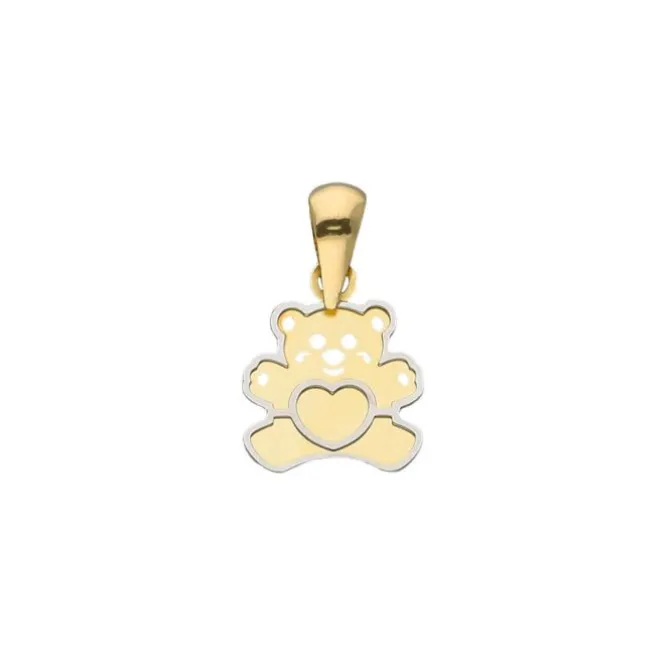 Anhänger "Teddybär" Gold 585