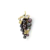 Anh&auml;nger "Zweigelt" Gold 585 Brillanten 0,07 ct. Perlen