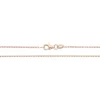 Ankerkette Silber 925 ros&eacute; vergoldet 1,7 mm