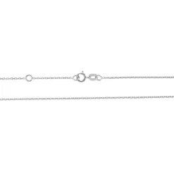 Ankerkette Weißgold 585 1,0 mm