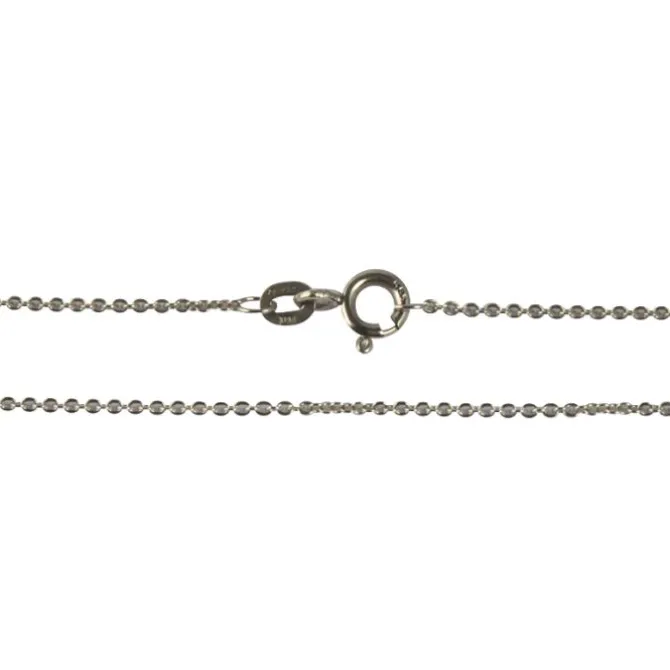 Ankerkette Weißgold 585 1,2 mm