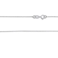 Ankerkette Wei&szlig;gold 585 1,0 mm