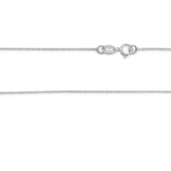 Ankerkette Wei&szlig;gold 585 1,0 mm