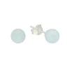 Aquamarin Ohrstecker Silber 925