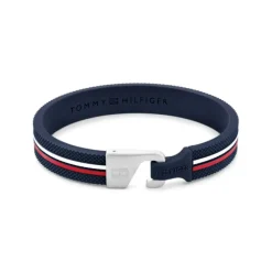 Armband "Clark" Silikon blau