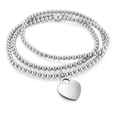 Armkette / Collier "Herz" Silber 925