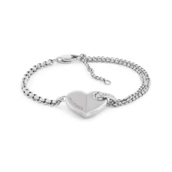 Armkette "Bold Heart" Stahl