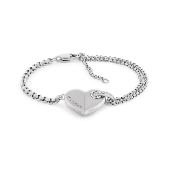 Armkette "Bold Heart" Stahl
