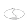 Armkette "DOGTAG" Stahl Imitationssteine
