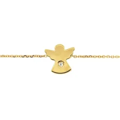 Armkette "Engel" Gold 585 Zirkonia
