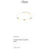 Armkette "flower" Gold 585