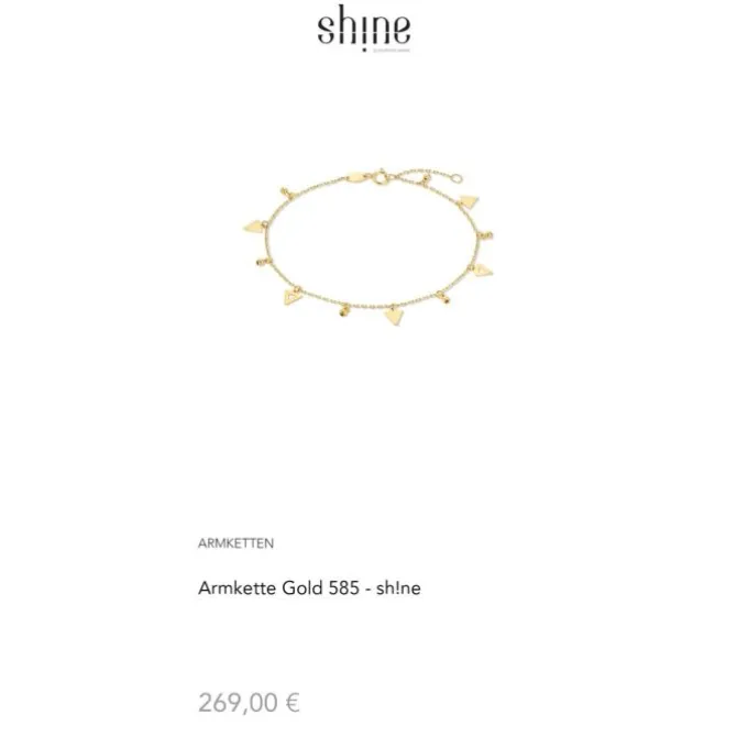 Armkette Gold 585
